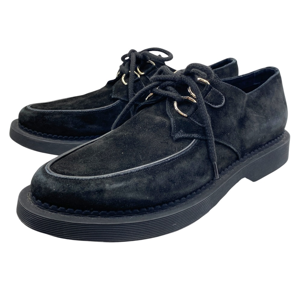 サンローラン テディ ダービーシューズ モカシン ローファー スエード レザー ブラック 黒 667606 SAINT LAURENT[サイズ43(約28cm)] 上品 洗練 モード 高級感 スタイリッシュ｜ブランドショップ　ＳＥＮＳＥ
