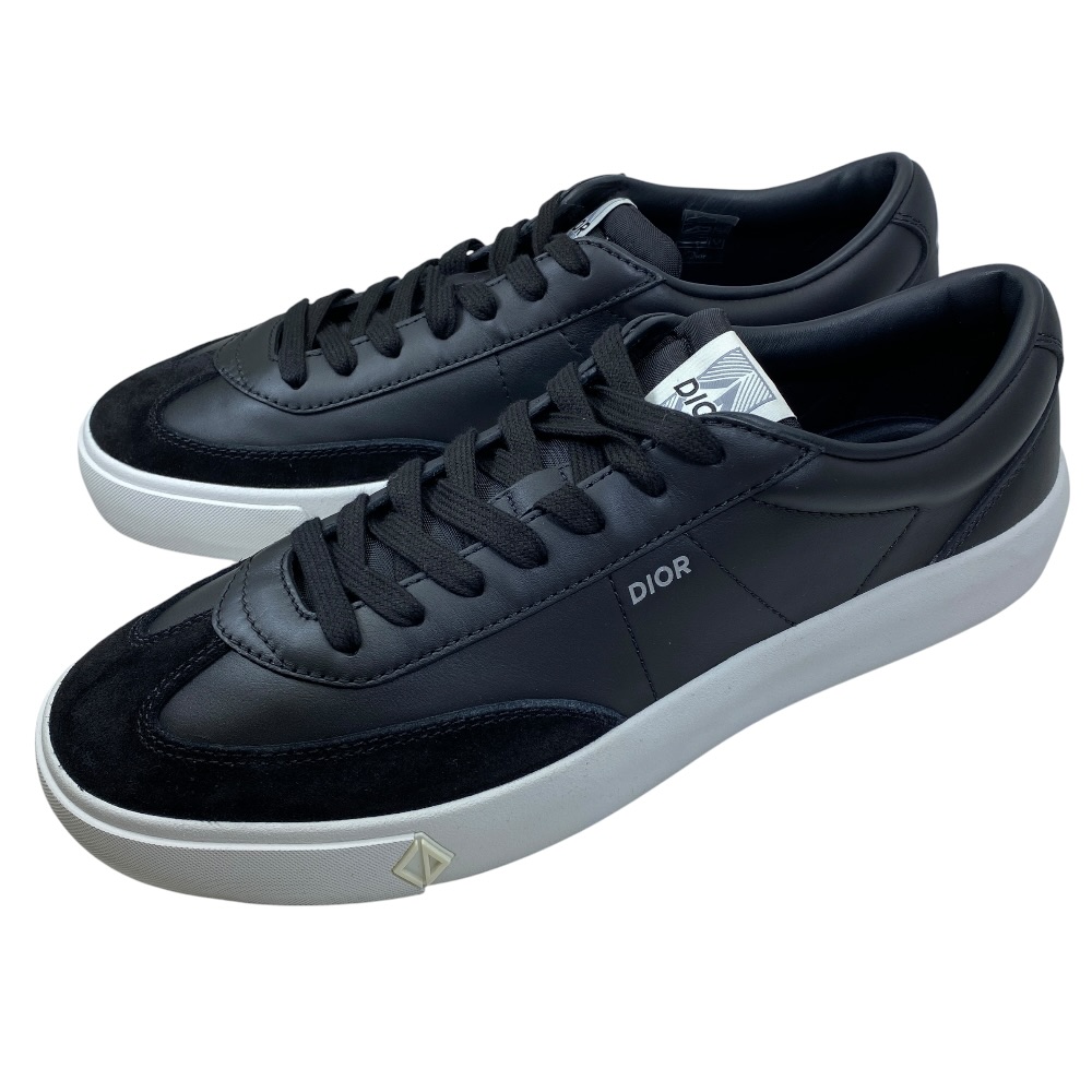 未使用 DIOR ディオール B101 スニーカー CDダイヤモンド LS 03 23 レザー スエード ブラック 44 1/2(約29cm) 洗練 高級感 人気 定番 スタイリッシュ 上質 現代的｜ブランドショップ　ＳＥＮＳＥ