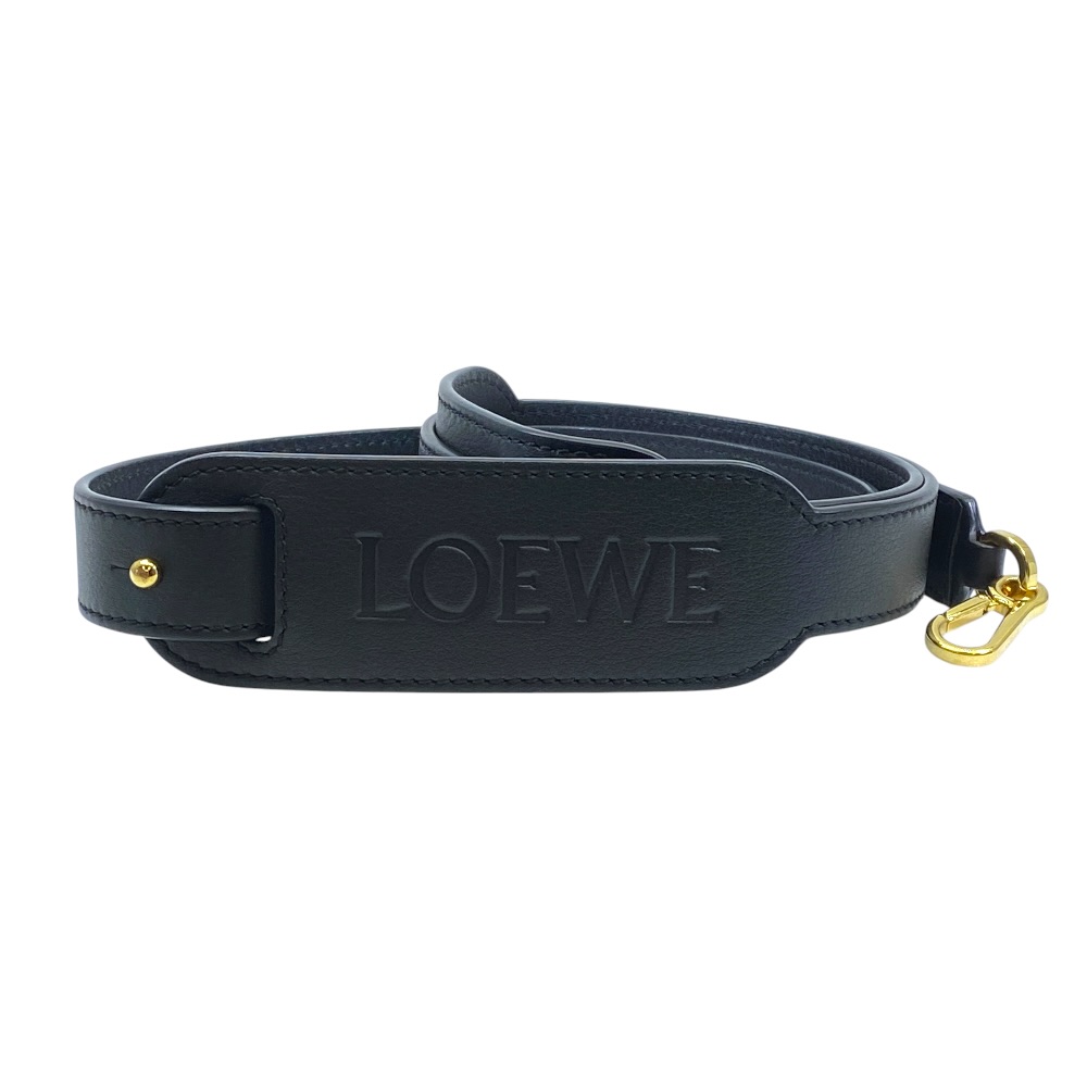 LOEWE ロエベ ショルダーストラップ バッグ アクセサリー CSS1R44X03 レザー ブラック 上品 洗練 高級感 実用的 汎用性 定番 人気 エレガント ファッション｜ブランドショップ　ＳＥＮＳＥ 26,000円