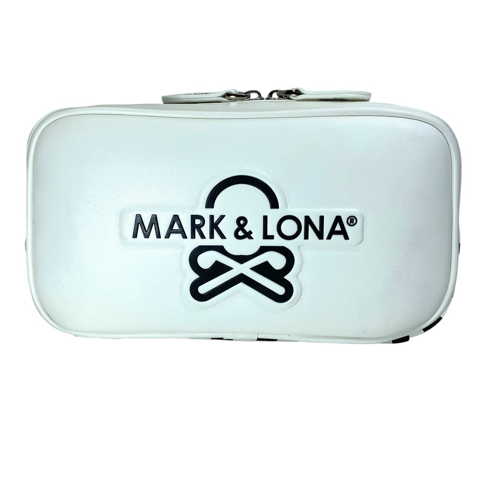 未使用 MARK&LONA マークアンドロナ Ever Shoulder Pouch 2WAY ショルダーバッグ ウエストポーチ MLS-5A-SB23 合成皮革 ホワイト スタイリッシュ 上質 洗練 多用途 実用的 人気 定番 現代的|ブランドショップ SENSE