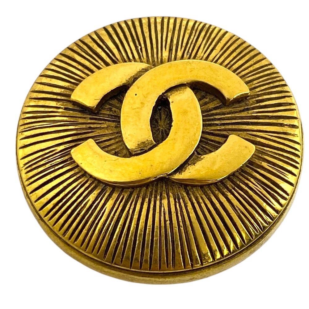 CHANEL シャネル ヴィンテージ ココマーク ブローチ 1136 メタル ゴールド 洗練 上質 高級感 エレガント スタイリッシュ 存在感 ファッション アクセント｜ブランドショップ　ＳＥＮＳＥ