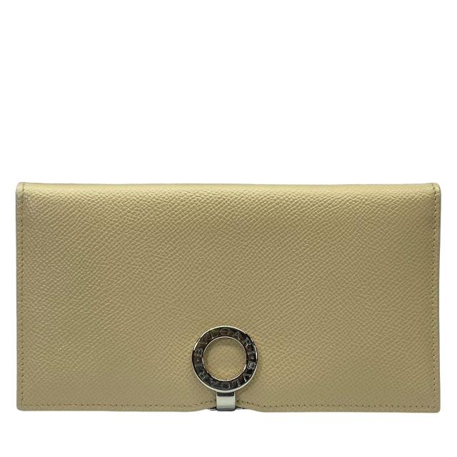 極美品　BVLGARI ブルガリ　長財布　二つ折り S84 名入れ】 ブルガリ 財布 メンズ 長財布 ブランド 二つ折り