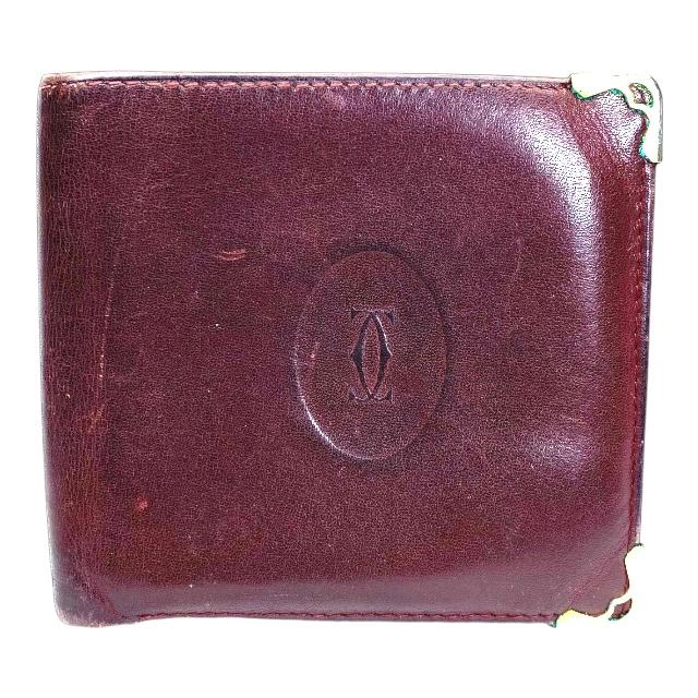 カルティエ　折り財布　ラウンドファスナー　コンパクトウォレット　マストライン 楽天市場】Cartier マストドゥカルティエファスナー小銭入れ付き