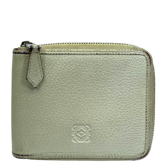 ＊hira＊LOEWE 二つ折り財布 リピートアナグラム ラウンドジップ hira様専用＊LOEWE 二つ折り財布 リピートアナグラム ラウンドジップ