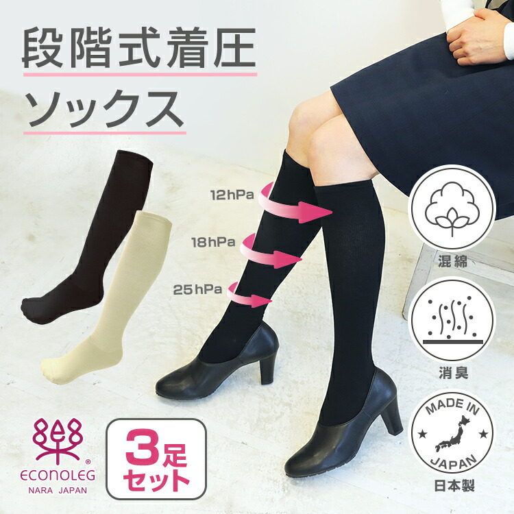 楽天市場】◎ギロファ・メッシュソックス[着圧ソックス 着圧式ソックス