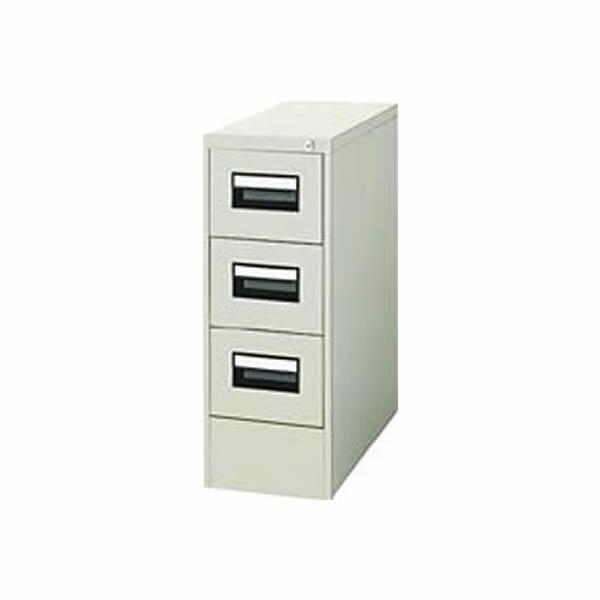 コクヨ　カードキャビネット　B6　1列3段　色F1　高さ740mm【B6-013F1】｜エコノミーオフィス-オフィス家具