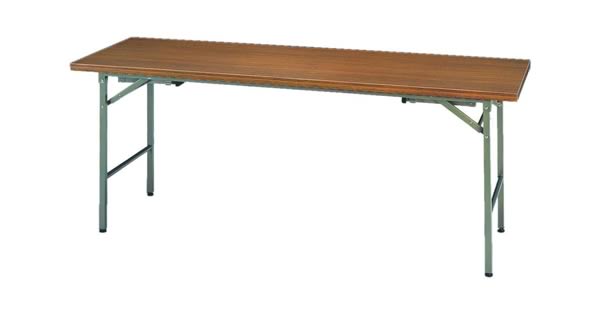 楽天市場】折りたたみ机（長机） 座卓兼用タイプ 1800×450mm チーク色 