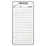 マグネットホワイトボード 行動パターン予定を組む表（小） 白いことゲーム盤（役立つこと付） （322664）【JT-N-08DS】