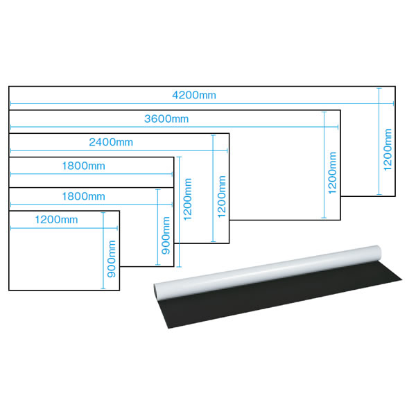 楽天市場 大判マグネット ホワイトボードシート 幅2400 高さ10mm 423 9 Vnm 2412 エコノミーオフィス オフィス家具