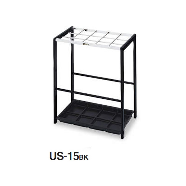 コクヨ　傘立て　フレームタイプ（スチール）　収容本数15本【US-15BK】 19,056円