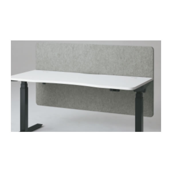 workmove　ワークムーブ　天板昇降デスク専用　デスクフロントパネル（フロント用）　PET再生クロス　幅1600用　（679-755）【WO-168P-R】