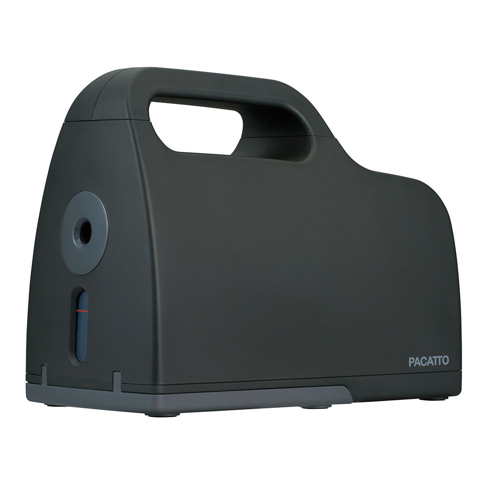 楽天市場 削りくずを直接ゴミ箱にパカッと捨てられる机を汚さない鉛筆削り 器ナカバヤシ メーカー直送 同梱 代引き 時間帯指定不可 全自動充電式充電式シャープナー 携帯電動鉛筆削り Paccatto パカット Nek 101 紙 文具 ひかり