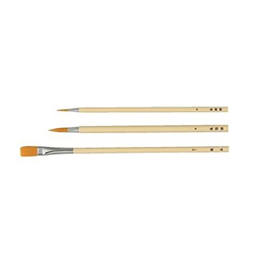 楽天市場】T 竹軸筆 3本組 アーテック Artec 竹 筆 ふで 画材