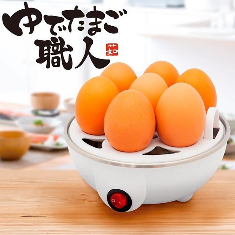 ゆで卵メーカー 6個用 クリーム色と銀色 007570261-r1.jpg