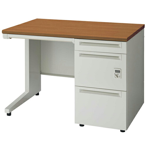 プラス 片袖机ダイヤル錠 UJ-107A-3D T2/W4 W1000 706506|イーコンビ店
