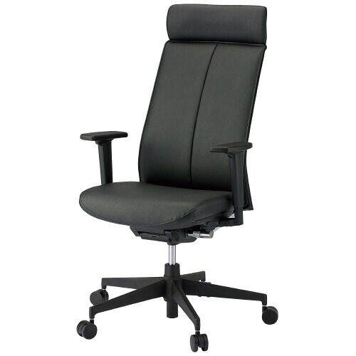 CMC(中央可鍛工業) 役員イス AC-G200V ブラック 768265｜イーコンビ店