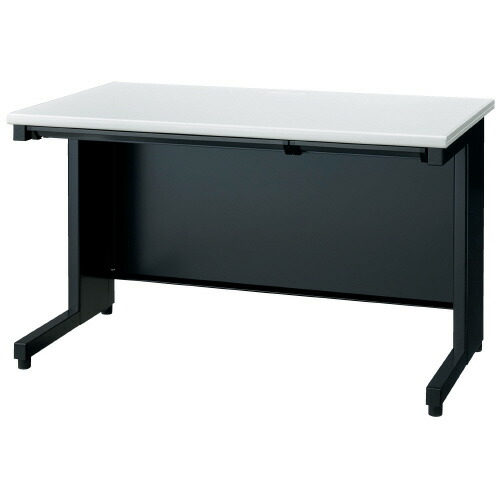 プラス 平机 JS-127H WH/TBK ブラック 768386|イーコンビ店