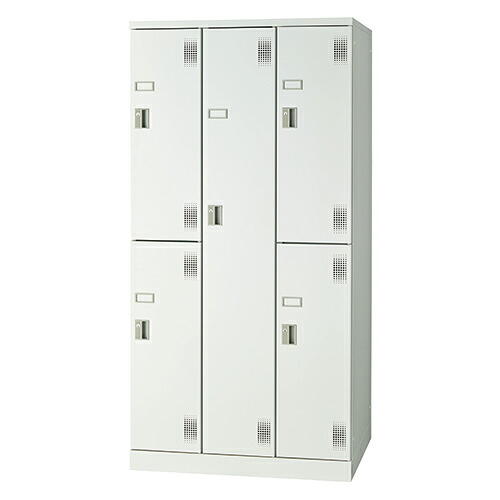 IVY 組立式ロッカー NAL-SH5C 変則5扉 中 889088|イーコンビ店