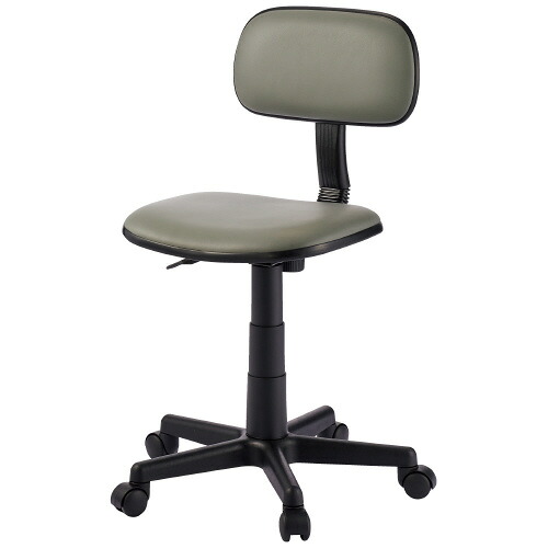 ジョインテックス JOINTEXT 事務イス C607 PVC グレー 椅子 座る 仕事 事務 パソコン 書類 会議 打ち合わせ ミーティング|イーコンビ店
