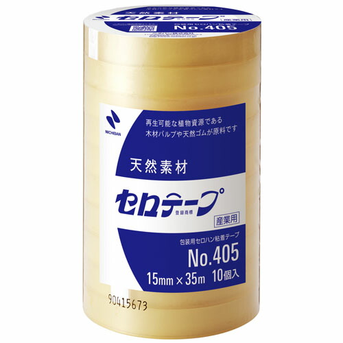 楽天市場】(10巻セット) ニチバン セロテープ No.405-1P-15 15mm×35m