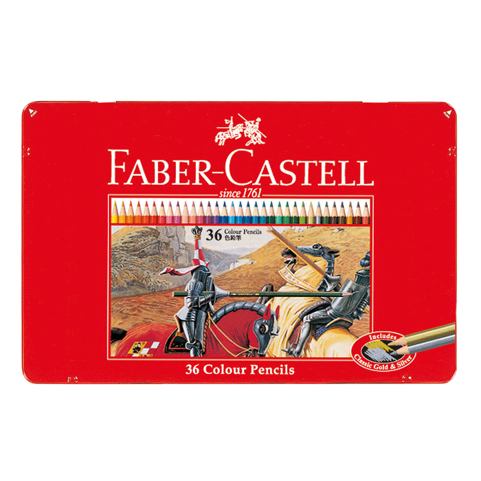 楽天市場 ファーバーカステル Faber Castell 色鉛筆 36色 缶入り 折れにくい アート 画材 文房具 文具 ステーショナリー 筆記具 学校 Tfc Cp 36c Rcp イーコンビ楽天市場店