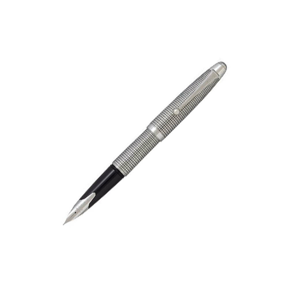 PILOTパイロット万年筆 シルバーン 格子＜ぺン先：F＞ PILOT（文具） 【在庫品】パイロット万年筆 シルバーン 格子