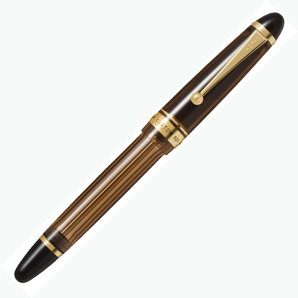 パイロット PILOT 万年筆 カスタム 823 ブラウン 中字 ギフトケース付き FKK-3MRP-BN-M CUSTOM