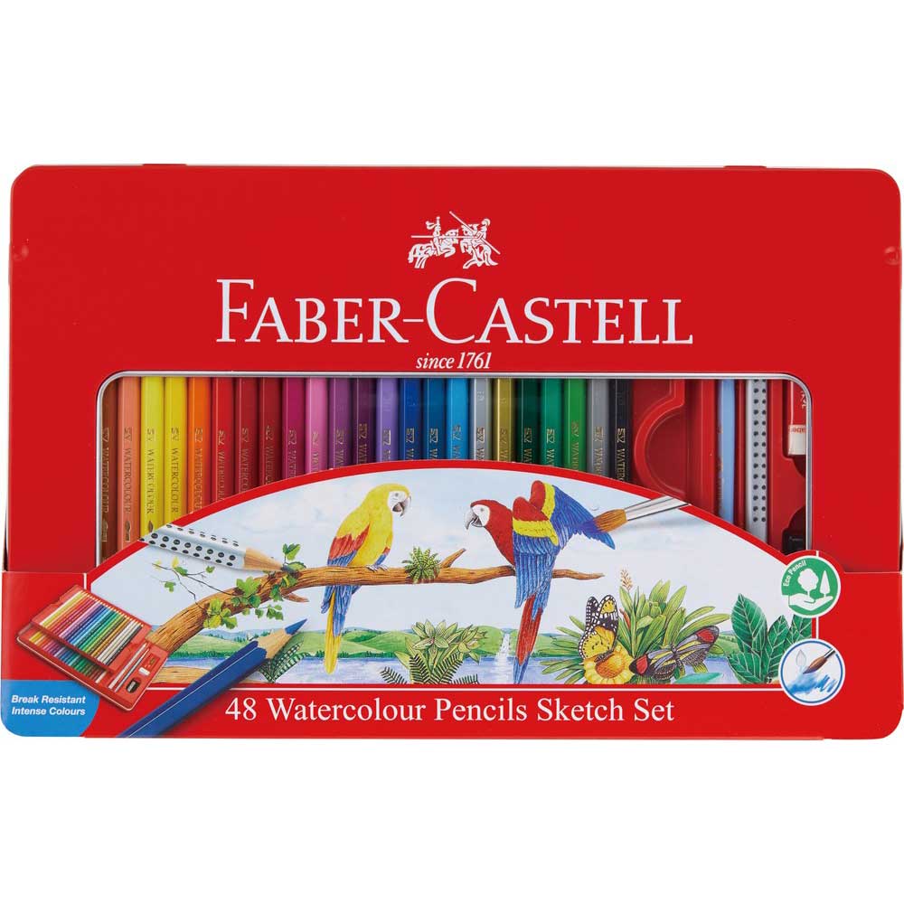 最大47%OFFクーポン ファーバーカステル FABER CASTELL 水彩色鉛筆 ４８色セット TFC-WCP