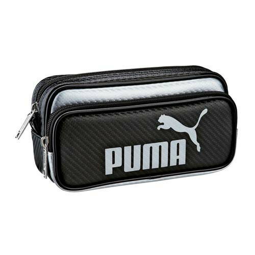 楽天市場】クツワ プーマ 筆箱 PUMA カラーカーボンWペンケース