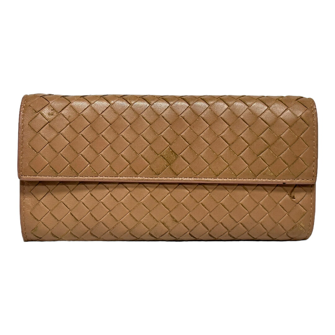 【新品•未使用】BOTTEGA VENETA 長財布 茶色 BOTTEGA VENETA ボッテガヴェネタ 長財布 パイソン ブラウン系