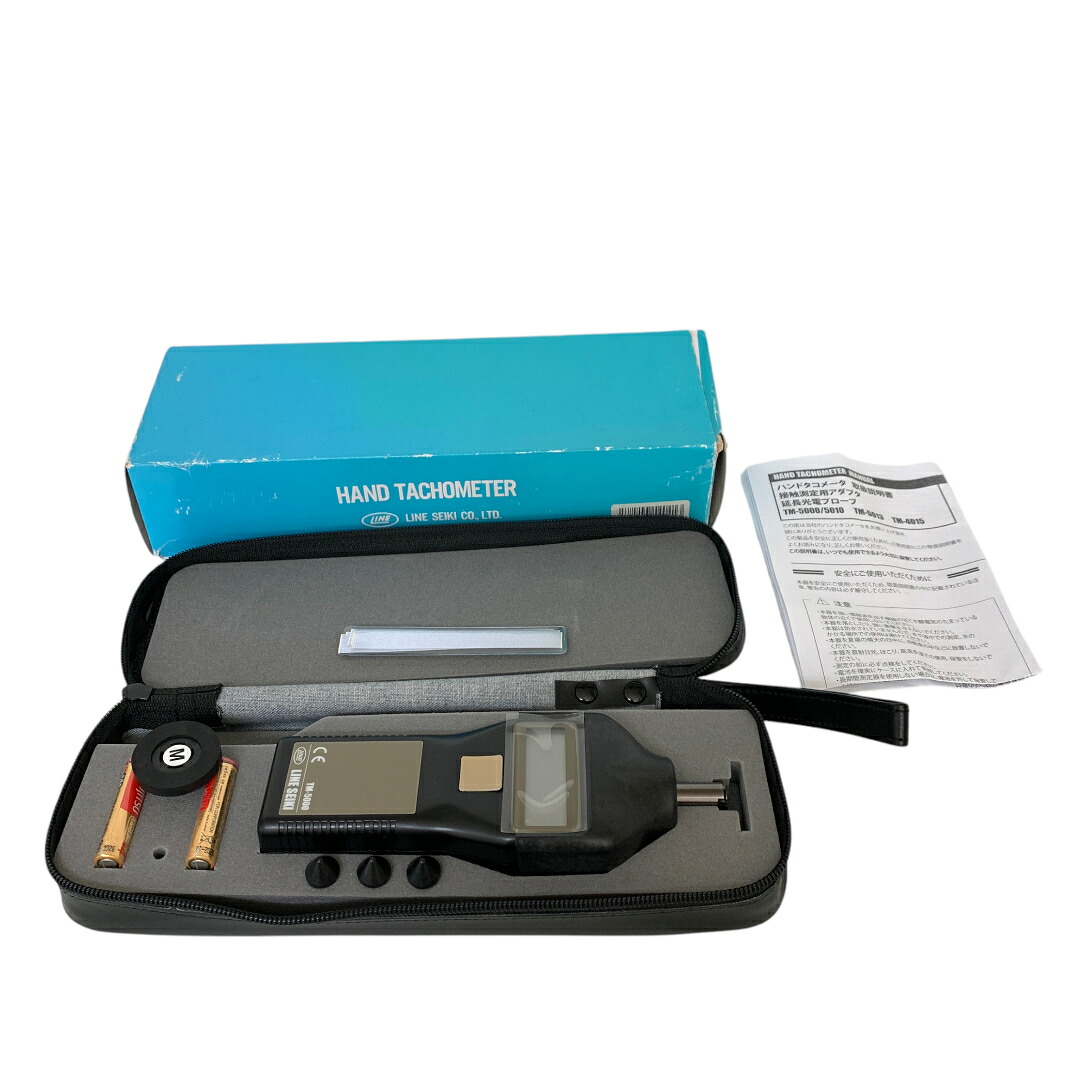 伝達ルート精機 LINESEIKI 御手々タコメーター TM-5000Ｋ 中古  KON