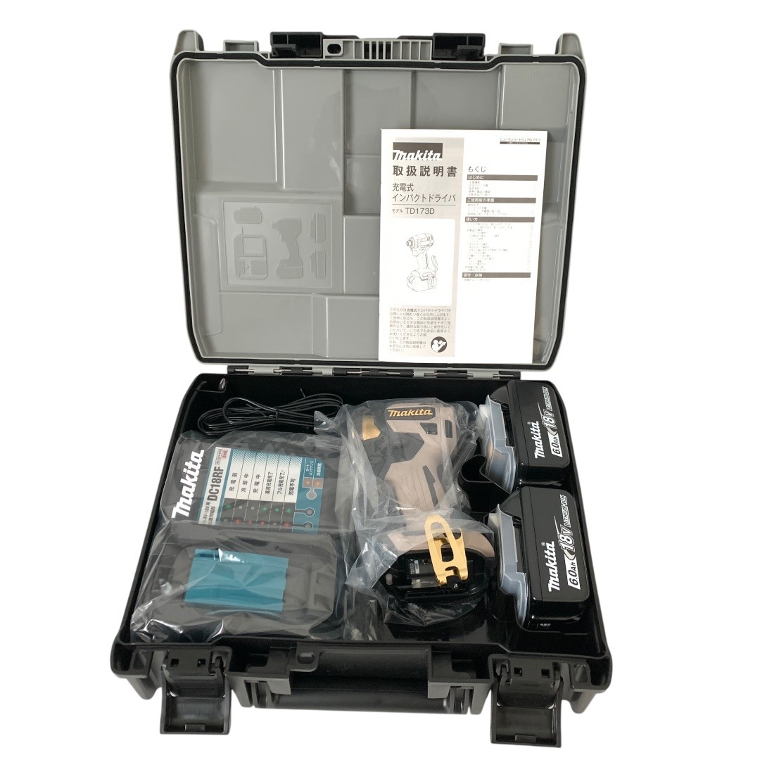 【未使用品/LXT20周年記念カラー】 Makita マキタ 充電式インパクトドライバ TD173DGXPG プレミアムグレージュ　　　KON｜リサイクルマートエコパーク