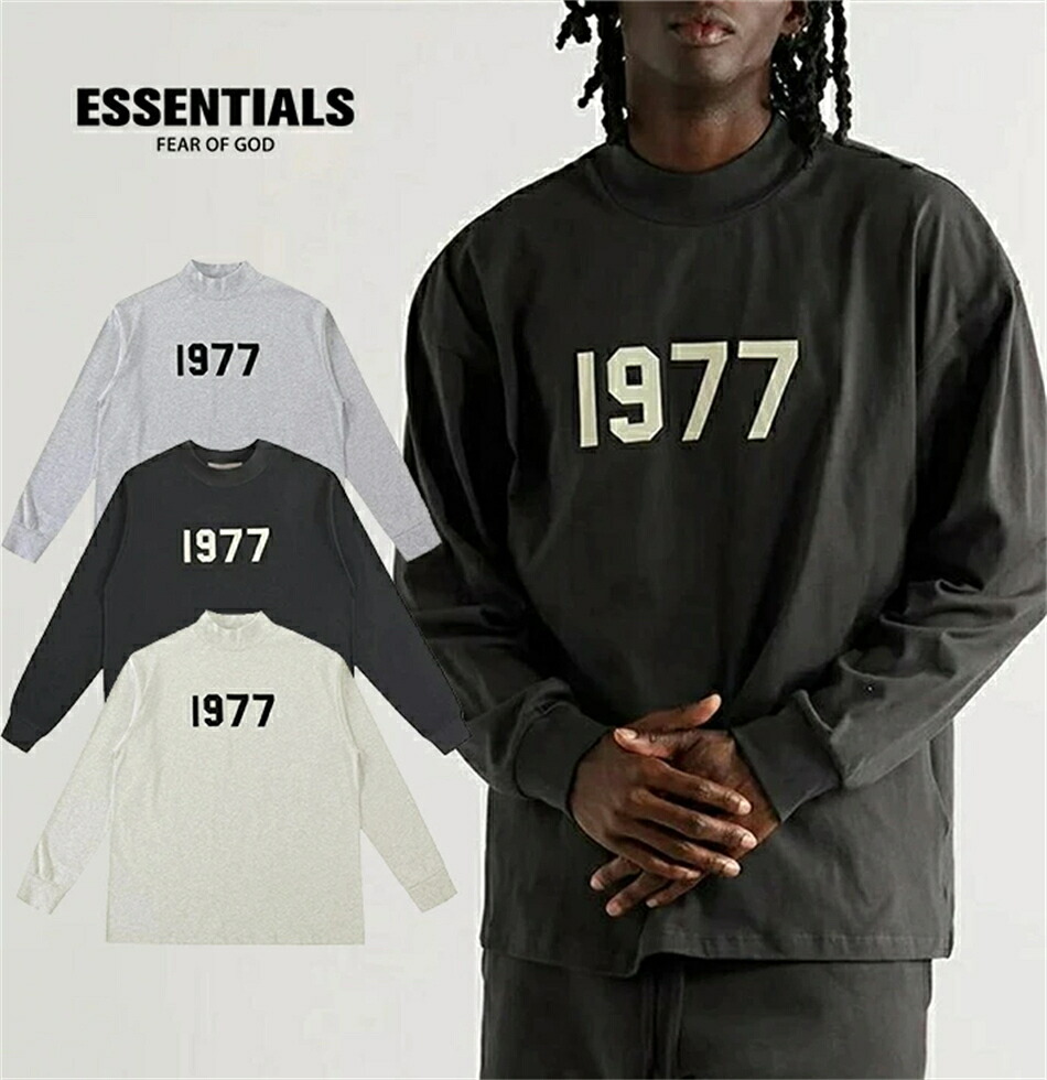 「期間限定セール」ESSENTIALS エッセンシャルズ 1977ロゴ 長袖Tシャツ ロゴ Tシャツ T-Shirt トップス 長袖 カジュアル 男女兼用 ファッシュ 大きいサイズ 春秋｜エコード店