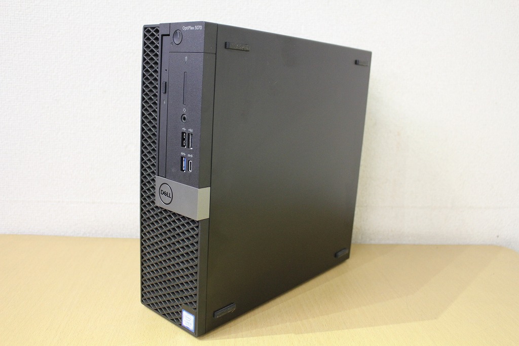 【送料無料】【中古】【新品SSDモデル】第9世代Core i5 9500(6コア/6スレッド/4.4Ghz)搭載でサクサク！メモリ8G！新品SSD 256G搭載！デスクトップPC！DELL Optiplex5070『CD書込』『DVD鑑賞』『DVD書込』『Windows11』『お買い得！通常品』｜中古パソコン専門店 エコリーム