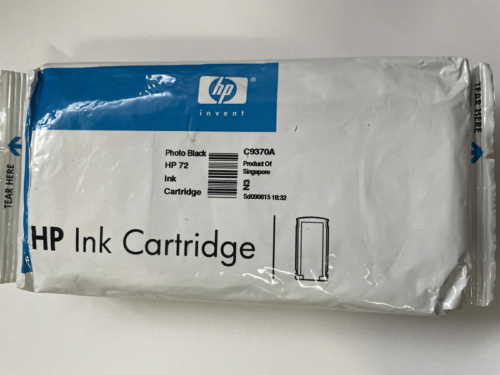 【楽天市場】HP72 フォトブラック 純正インクカートリッジ アウトレット品 外箱無しHP72 Photo Black C9370A 1個 ...