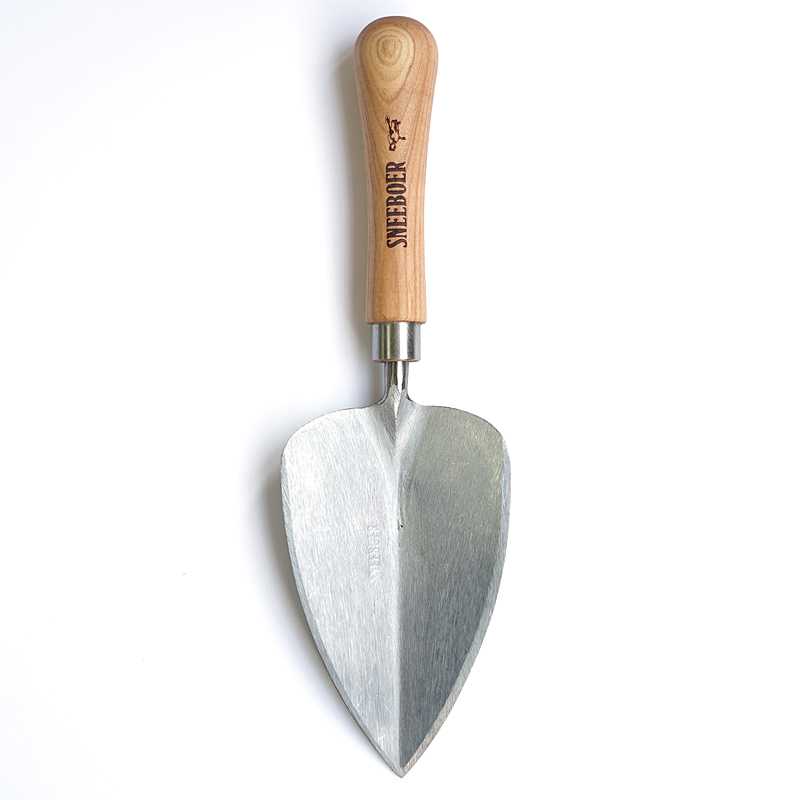 代引可】 4607 Transplanting Trowel Small cherry wood handle 刻印