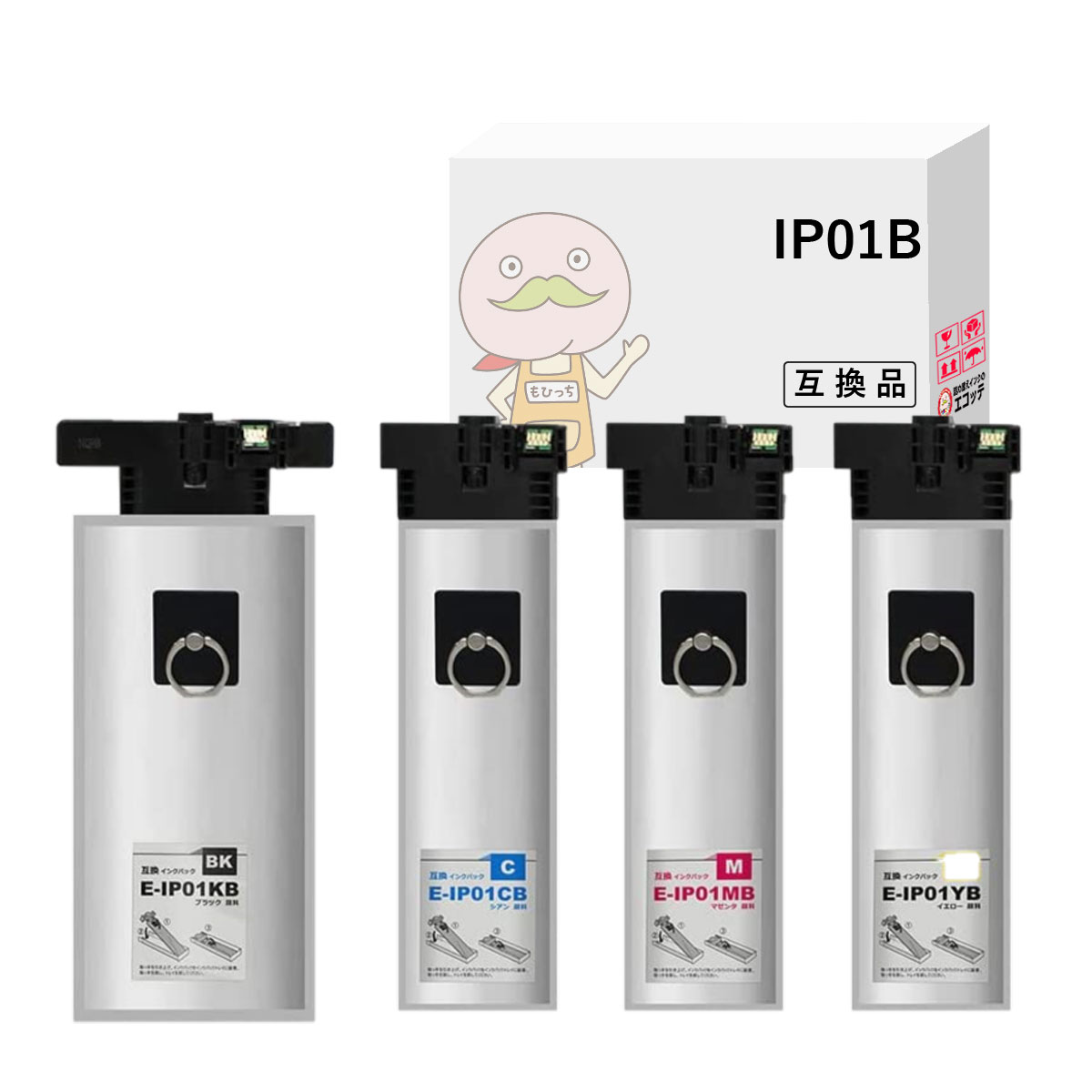楽天市場】EPSON インクカートリッジ IP01CB/IP01MB/IP01YBお買い得