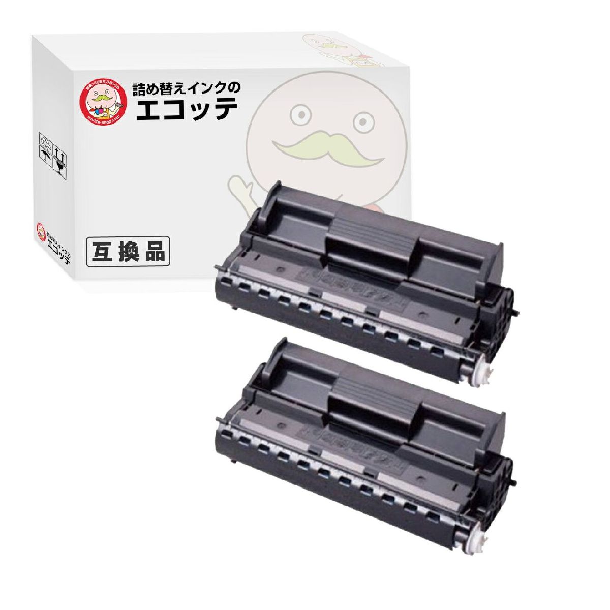 【即納国産再生品 1年保証】 LB315A リサイクルトナー ブラック ( 黒 ) 2本セット FUJITSU 互換 ┃ 富士通 対応機種: Printia LASER XL-5900G XL-5770 XL-5400G XL-5370 ★使用済トナー/ドラム回収無料！純正品も同時回収します★