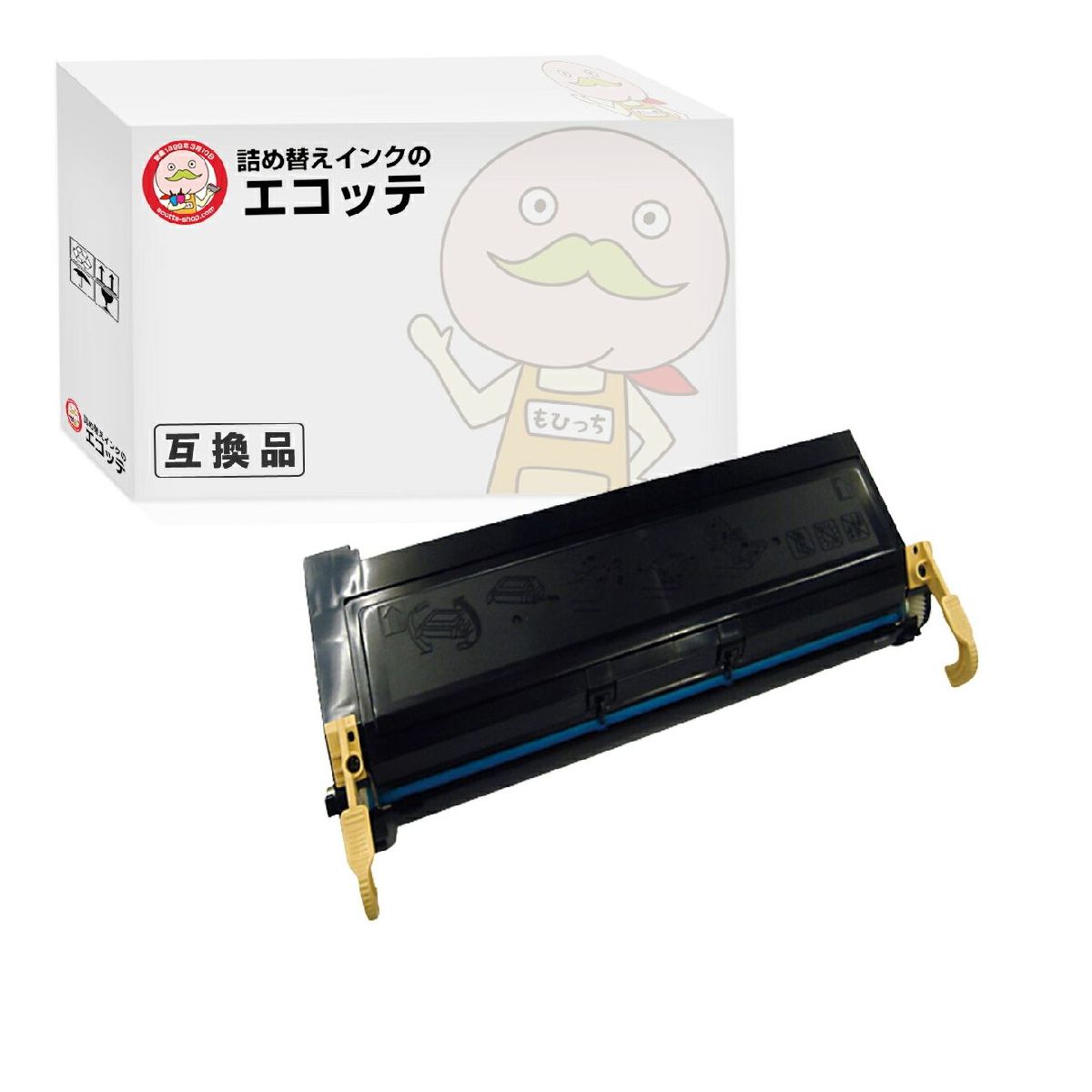 【即納国産再生品 1年保証】 PR-L8000-11 リサイクルトナー ブラック ( 黒 ) 1個 NEC 互換 ┃ 日本電気 対応機種: MultiWriter マルチライター 8000E PR-L8000E ★使用済トナー/ドラム回収無料！純正品も同時回収します★｜詰め替えインクのエコッテ
