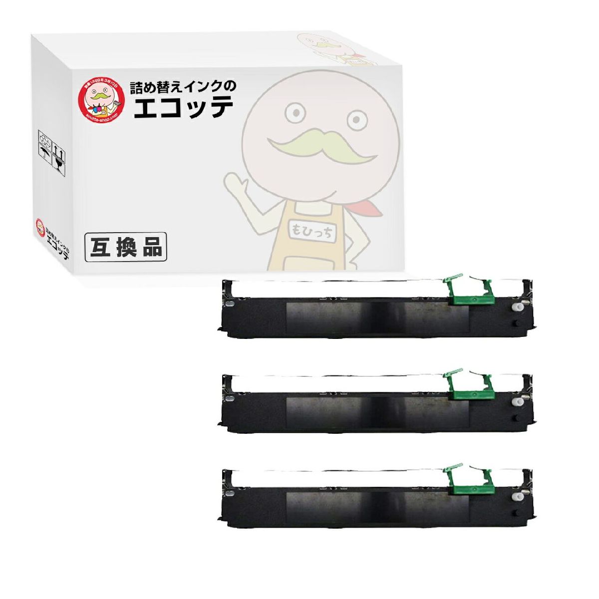 SDM-13 0327310 インクリボンカセット 黒 3個 FUJITSU ( 富士通 )用 ┃ インクリボン インク リボンカセット インクカートリッジ プリンターインク カセットリボン 互換 互換品 交換 プリンタ ドットプリンタ ドットインパクトプリンタ 熱転写プリンタ フィルム 補充イン