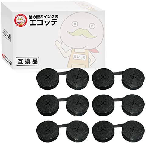 楽天市場】M520 スプールリボン 黒 6個 CASIO ( カシオ )用 ┃ カシオ