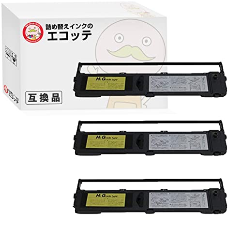DPK24E インクリボンカセット 黒 3個 FUJITSU ( 富士通 )用 ┃ インクリボンカセット インクリボン PF6011A MB27410 FMPRA454 FMPRA357 FMPR455 FMPR453