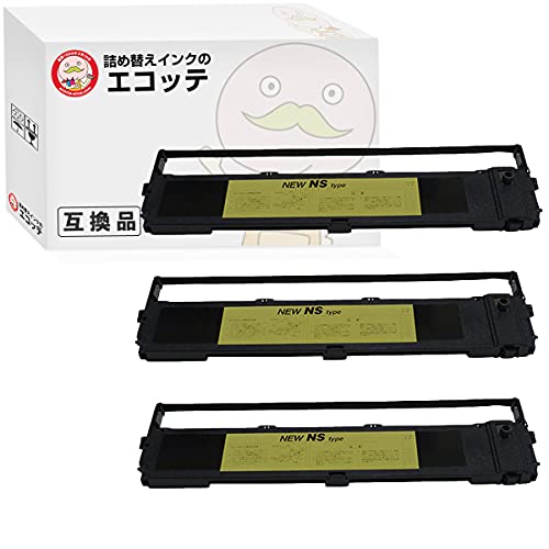 DPK24NS インクリボンカセット 黒 3個 FUJITSU ( 富士通 )用 ┃ インクリボンカセット インクリボン ZEBO VSP2600 VSP2500 VSP-2600 VSP-2500 VS70 VS-70 SP33301