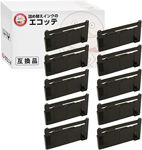 【キャンセル不可】 ERC-18 MITSUBISHI ( 三菱電機 ) 用 インクリボンカセット 紫 10個 ┃ インクリボン インク リボンカセット インクカートリッジ プリンターインク カセットリボン 互換 互換品 交換 プリンタ ドットプリンタ