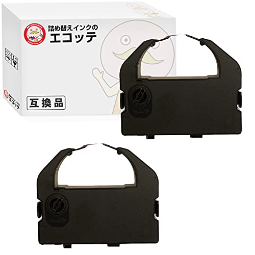 【国産汎用品 1年保証】 FBP3000RC / FBP3000RC2対応 EPSON用 (エプソン互換) インクリボンカセット 黒 2個 ┃ エプソン インクリボンカセット FBP3000RC / FBP3000RC2 インクリボン ポイント消化 VP5100 VP5000 VP-5100 VP-