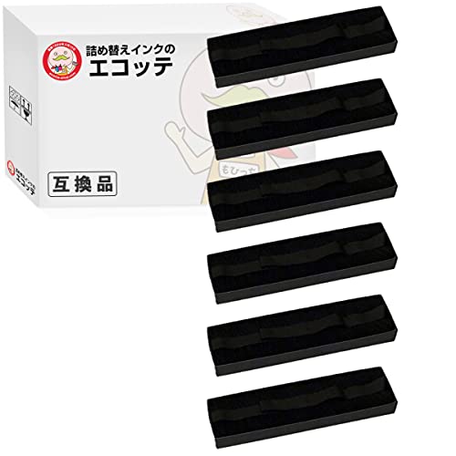 IRB-11-006 サブリボン 黒 6個 OKI ( 沖 )用 ┃ 沖データ サブリボン IRB-11-006 サブリボン 6300FB2 インクリボン ポイント消化 ML6300FB2 ML6300FB