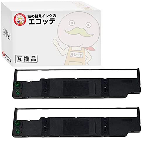SBP-1051 SBP1051 インクリボンカセット 黒 2個 SEIKO ( セイコー )用 ┃ セイコー インクリボンカセット SBP1051 インクリボン ポイント消化 SBP50MK SBP40PS SBP40MK SBP40MB SBP40HK SBP30PS｜詰め替えインクのエコッテ