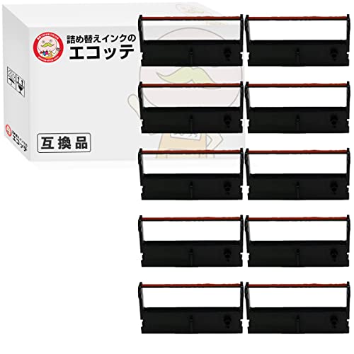 IR-31RB インクリボンカセット 黒赤 10個 CITIZEN ( シチズン )用 ┃ シチズン インクリボンカセット IR-31 インクリボン ポイント消化 CDS503 CDS501 CDS500 CD-S503 CD-S501 CD-S500
