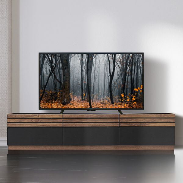 完成品 ウォールナットテレビボード 幅150cm ウォールナット 天然木 木製 テレビ台 収納 ローボード Tv台 Tvボード おしゃれ 超人気高品質