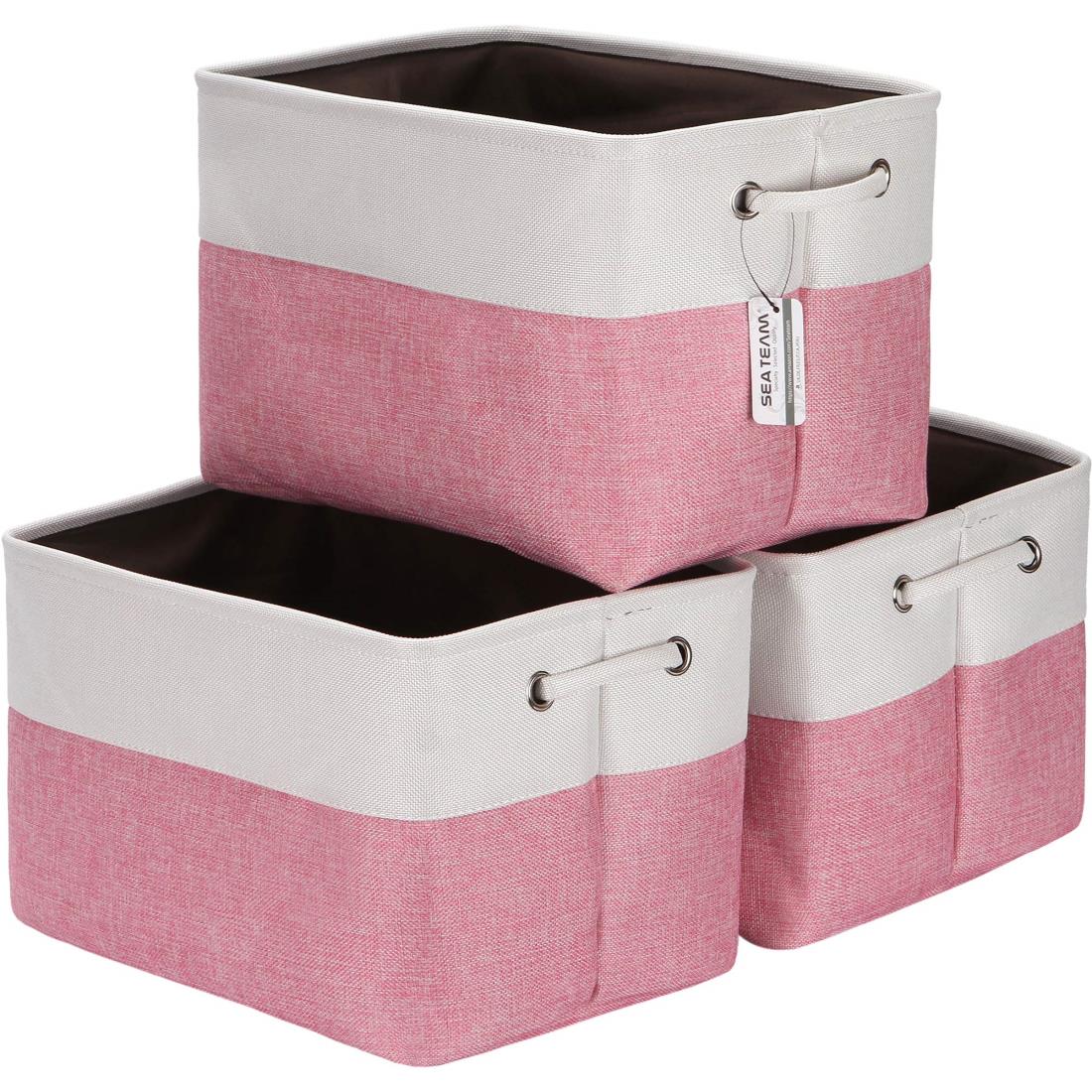 楽天市場】Sea Team 3点セット 収納かご 収納バスケット 洗濯かご